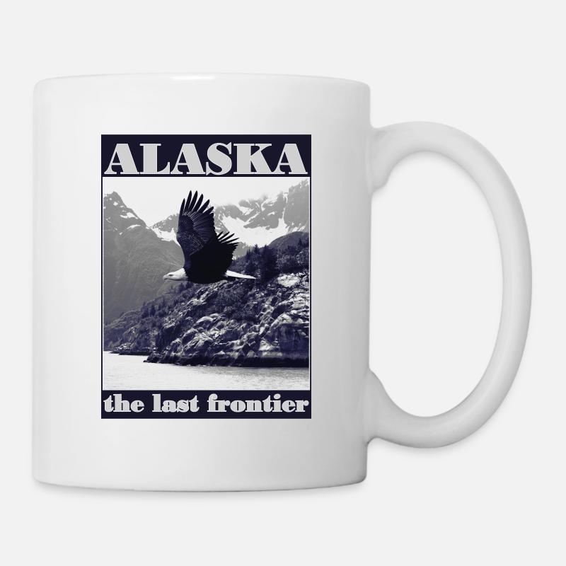 Alaska - The Last Frontier - Tasse - Weiß