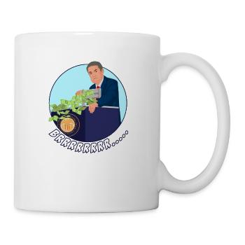 BRRRRRR .... money printer go FED JP stock market - Mug - white - Right