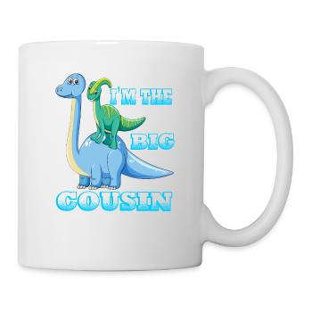 I'm the big cousin gift - Mug - white - Right