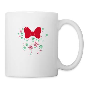 Christmas schöne Zeit Xmas Weihnachten Geschenk - Tasse - Weiß - Rechts