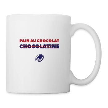 On dit pain au chocolat chocolatine Toulouse - Mug blanc - blanc - Droite