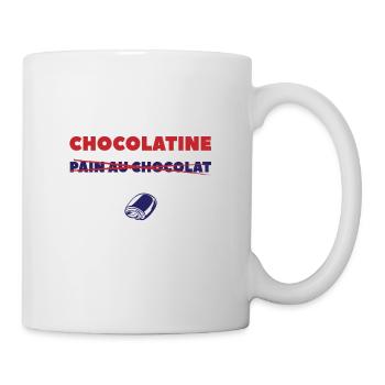 On dit pain au chocolat chocolatine Toulouse - Mug blanc - blanc - Droite