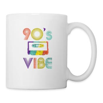 90's VIBE - Mug - white - Right