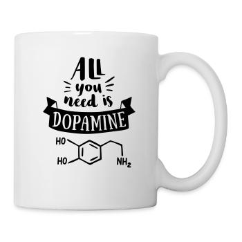 dopomine - Mug blanc - blanc - Droite