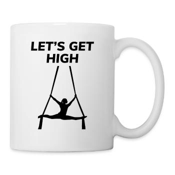 Aerial Silks Dancer Aerialist Air Yoga Acrobatics - Mug - white - Right
