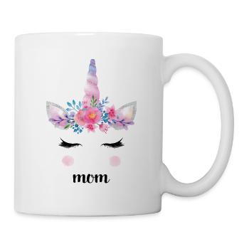 Unicorn Family Matching Birthday Mom - Mug - white - Right