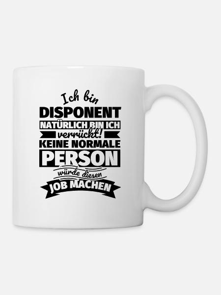 Disponent Geschenke - Tasse - Weiß