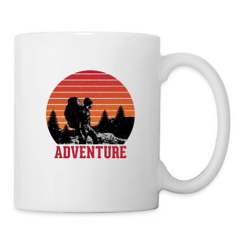 Adventure - Tasse - Weiß - Rechts