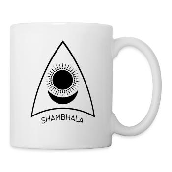 Shambhala Sun Moon Symbol 1 - Mug - white - Right