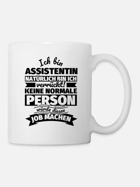 Assistentin Geschenke - Tasse - Weiß