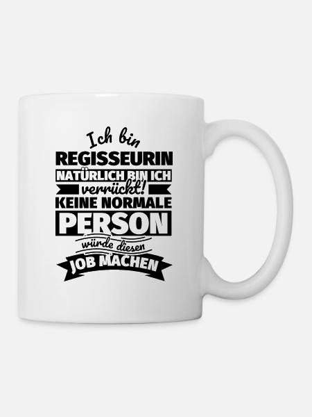 Regisseurin Geschenke - Tasse - Weiß
