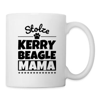 Stolze Kerry-Beagle Mama - Tasse - Weiß - Rechts