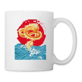 Dragon_Out-of-water - Mug - white - Right