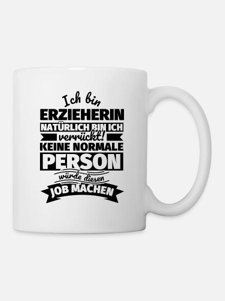 Erzieherin Geschenke - Tasse - Weiß