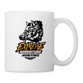 Chasseur - Chasse - Chasse - Sanglier - Mug blanc - blanc - Droite