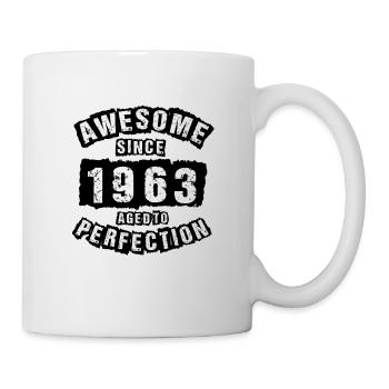 60 birthday 60 years born in 1963 - Mug - white - Right