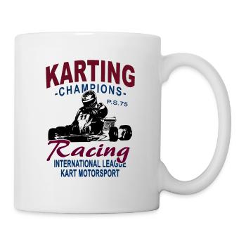 GoKart - Karting - Kart - Go Kart - Mug blanc - blanc - Droite