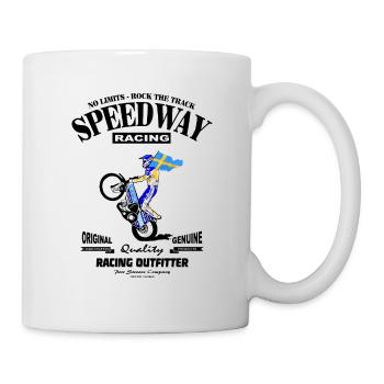 Speedway - Motorcycle Speedway - Tasse - Weiß - Rechts