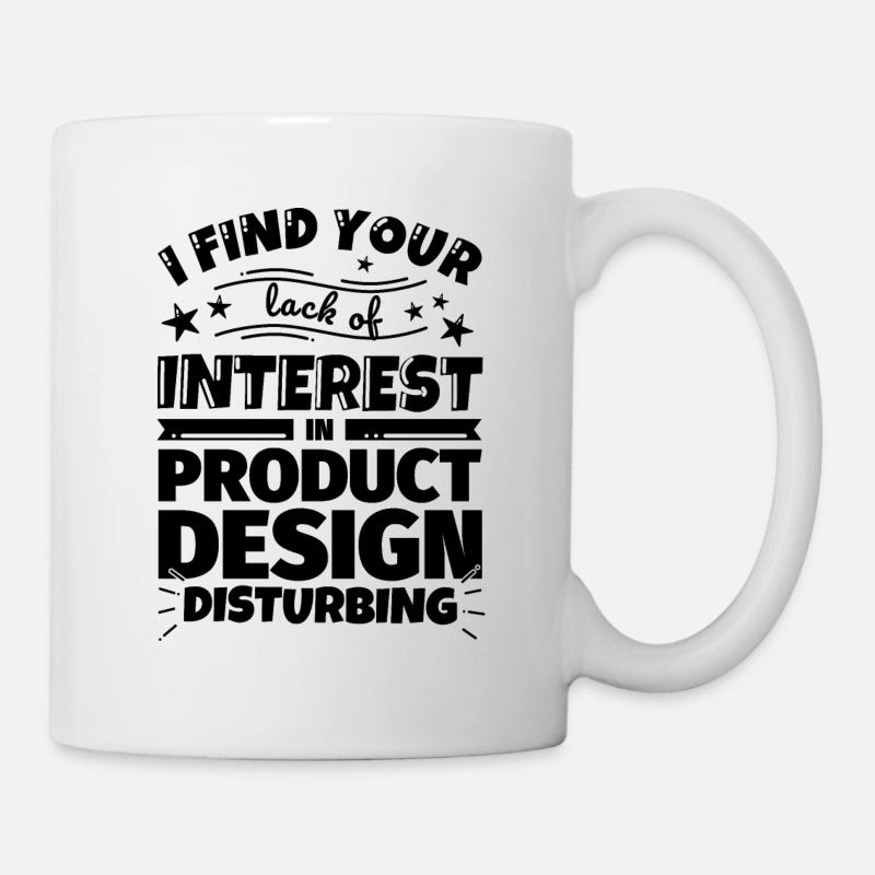 Produktdesign lustiges Geschenk - Tasse - Weiß