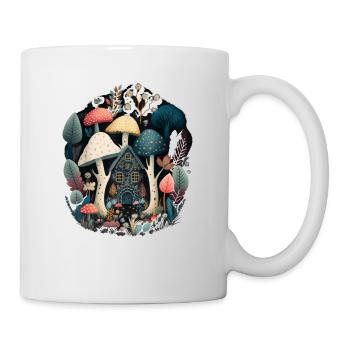 Cottagecore champignons champignons vintage - Mug blanc - blanc - Droite