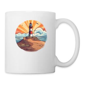 Lighthouse 1 - Mug - white - Right