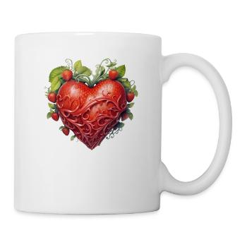 Strawberry heart - magical - Mug - white - Right