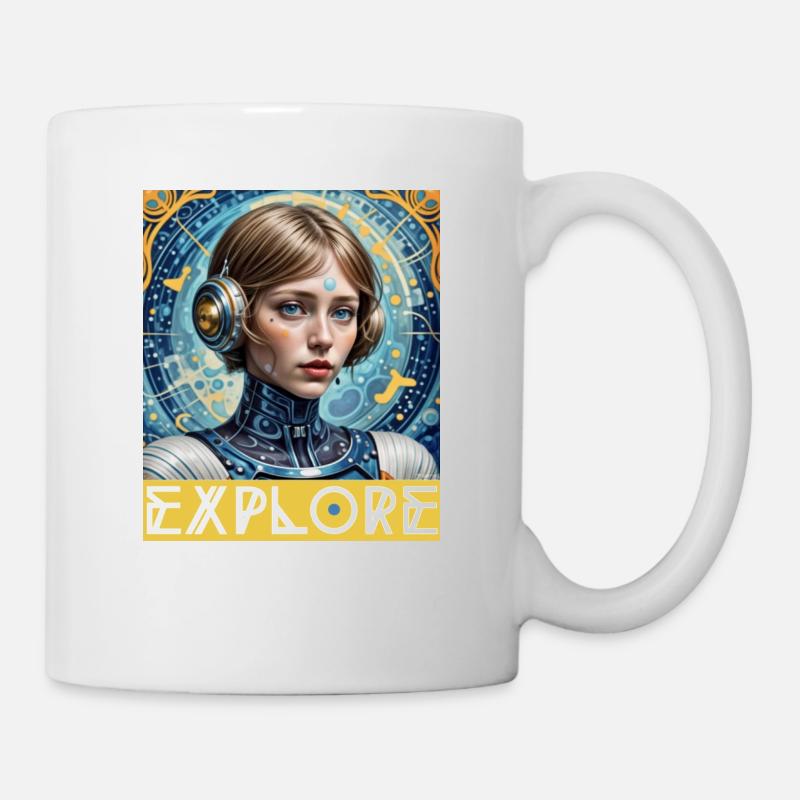 Osez explorer - Mug blanc - blanc