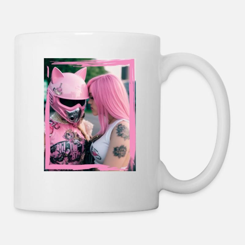 Biker Chicks - Tasse - Weiß