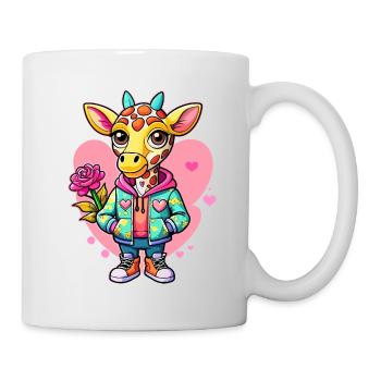 Giraffe Parade: Cool Giraffe - Mug - white - Right