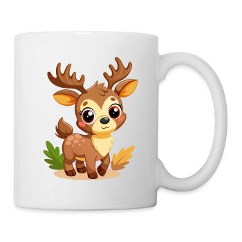 Cute Baby Moose - Mug - white - Right