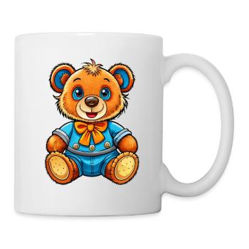 Joli nounours - Mug blanc - blanc - Droite