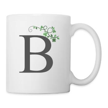 B with Kleenlätter - Mug - white - Right