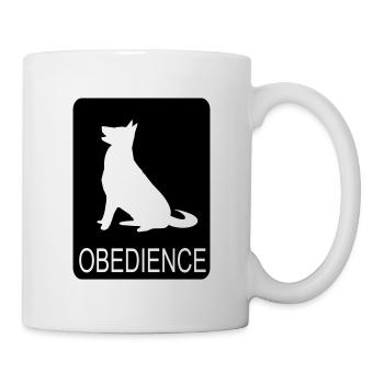 Obendience - Tasse - Weiß - Rechts
