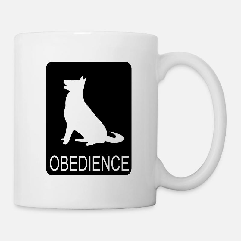 Obendience - Tasse - Weiß