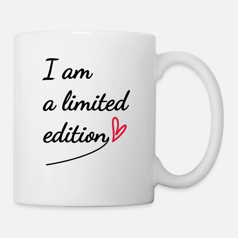Je suis une édition limitée - Mug blanc - blanc