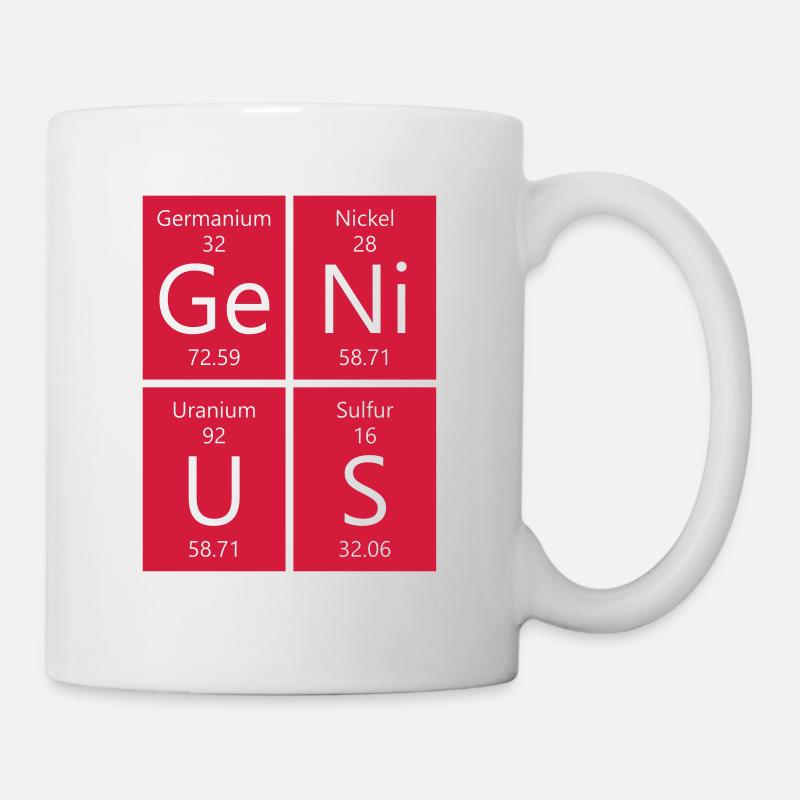 Chemistry Genius - Ge Ni US - Mug - white