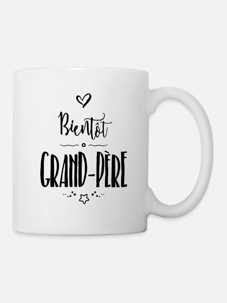 Bientôt grand-père - Mug blanc - blanc