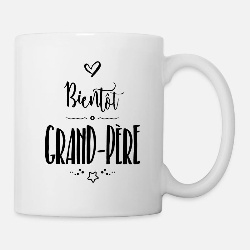 Bientôt grand-père - Mug blanc - blanc