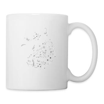 Kukkaislappari Vaalea - Mug - white - Right