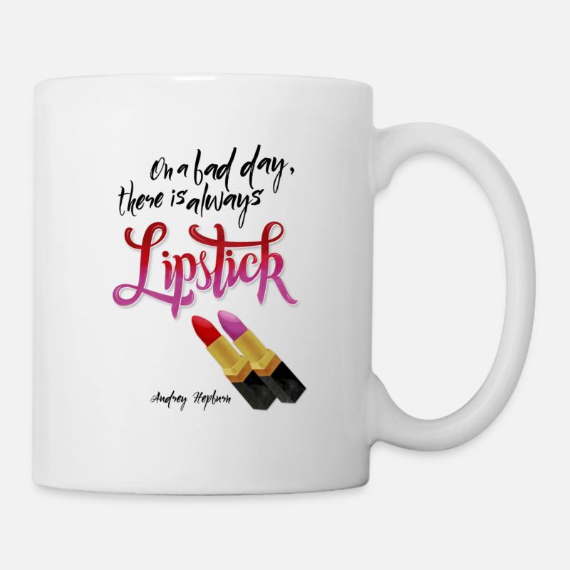 Lipstick - Mug - white