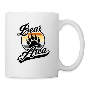 Bear Area Paw LGBT Gay Pride Bear CSD - Mug - white - Right