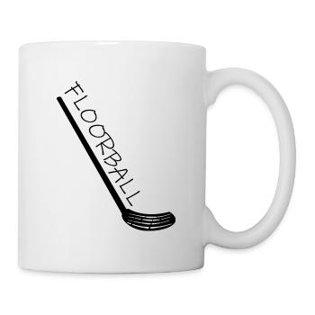 Floorball - Tasse - Weiß - Rechts