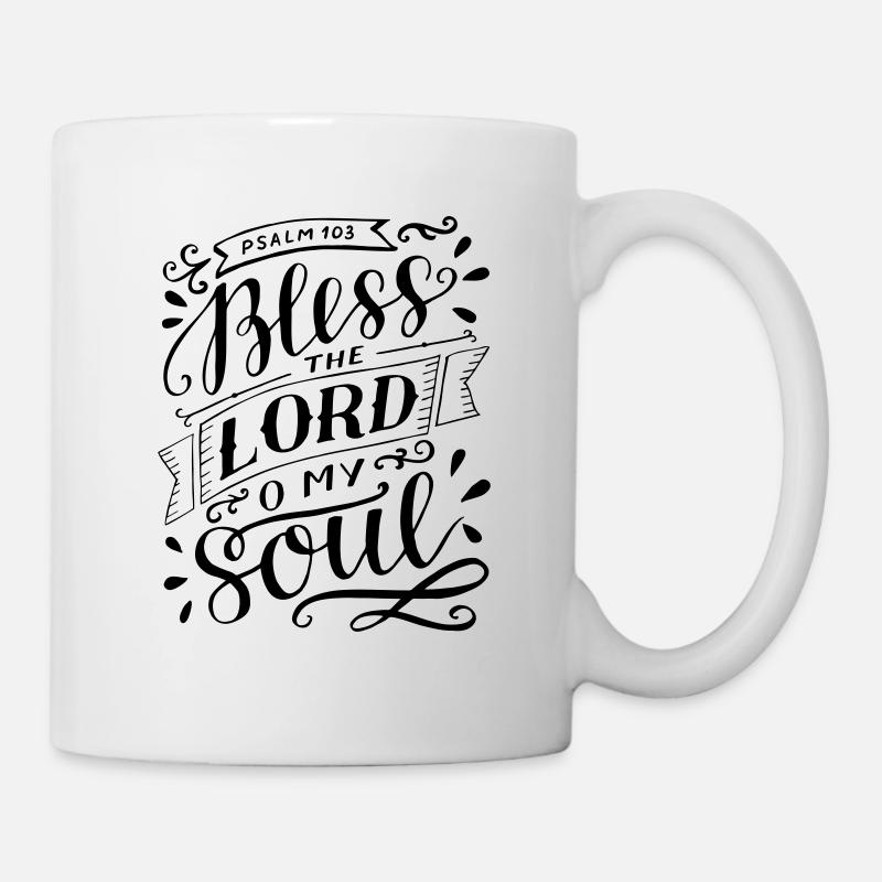 Bless the lord - Tasse - Weiß