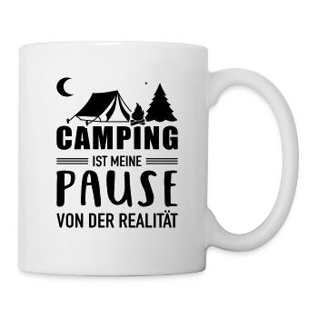 Camping - Tasse - Weiß - Rechts