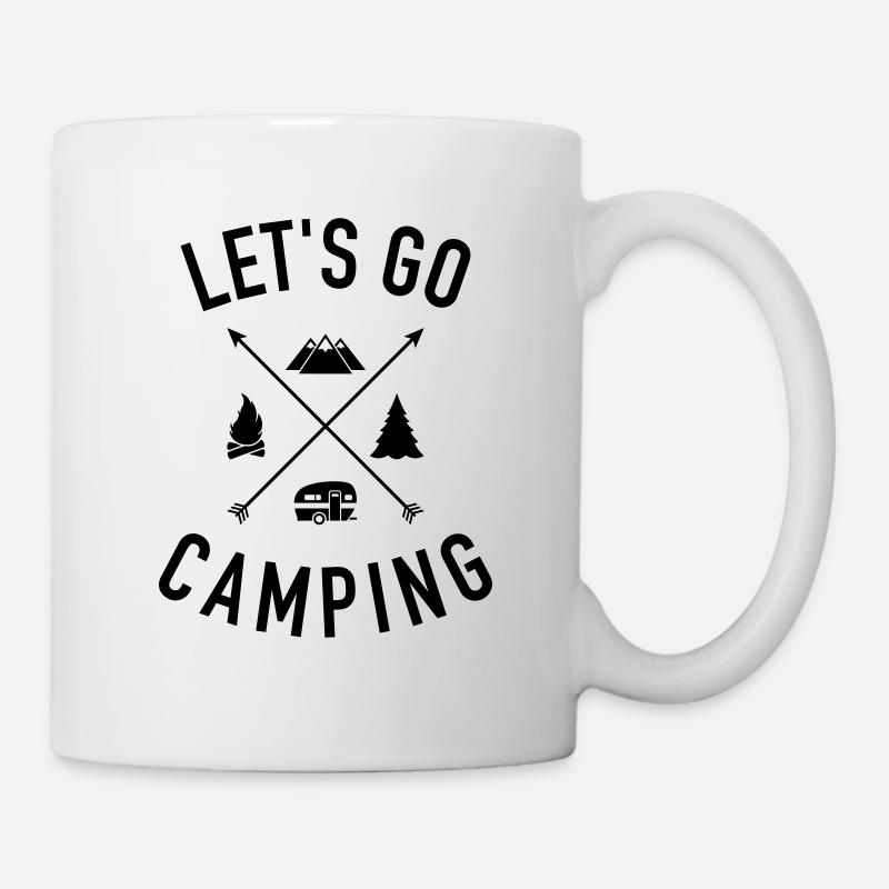 Wohnwagen - Tasse - Weiß