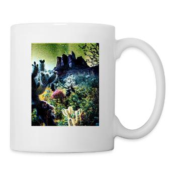 Ciel nocturne sur l'Arizona, USA - Mug blanc - blanc - Droite