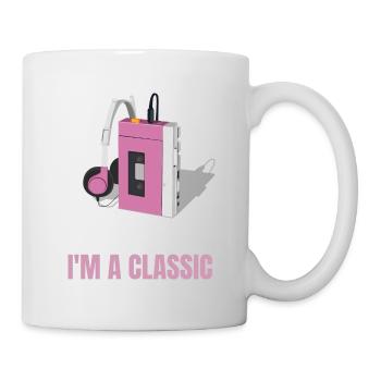 Je ne suis pas Vieux Spécial Un classique des années 80 90 - Mug blanc - blanc - Droite