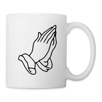 Hände - Tasse - Weiß - Rechts