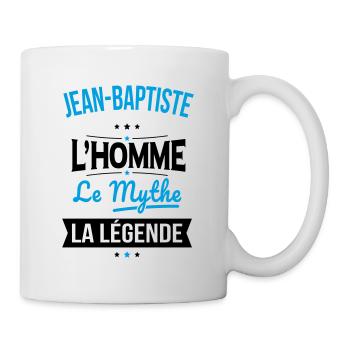Jean-Baptiste - L'Homme - Le Mythe - La Légende - Mug blanc - blanc - Droite
