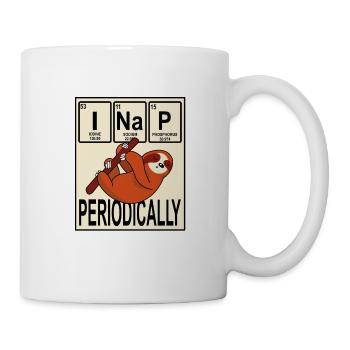 Pyjama de paresseux de science drôle pour paresseux - Mug blanc - blanc - Droite
